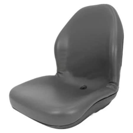 Aftermarket Seat, Lawn And Garden, UTV, Tractor, Skidsteer, Gray Vinyl A-B1LGT125GR-AI